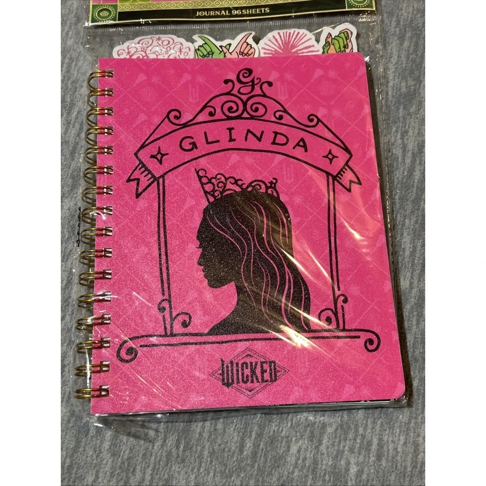 Wicked Glinda Witch OZ Spiral Journal 96‎ Sheets Target Innovative Designs New